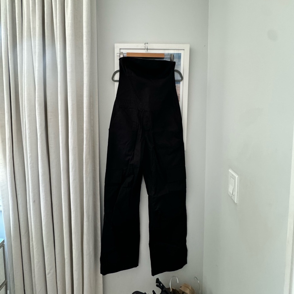 Zara strapless cargo jumpsuit